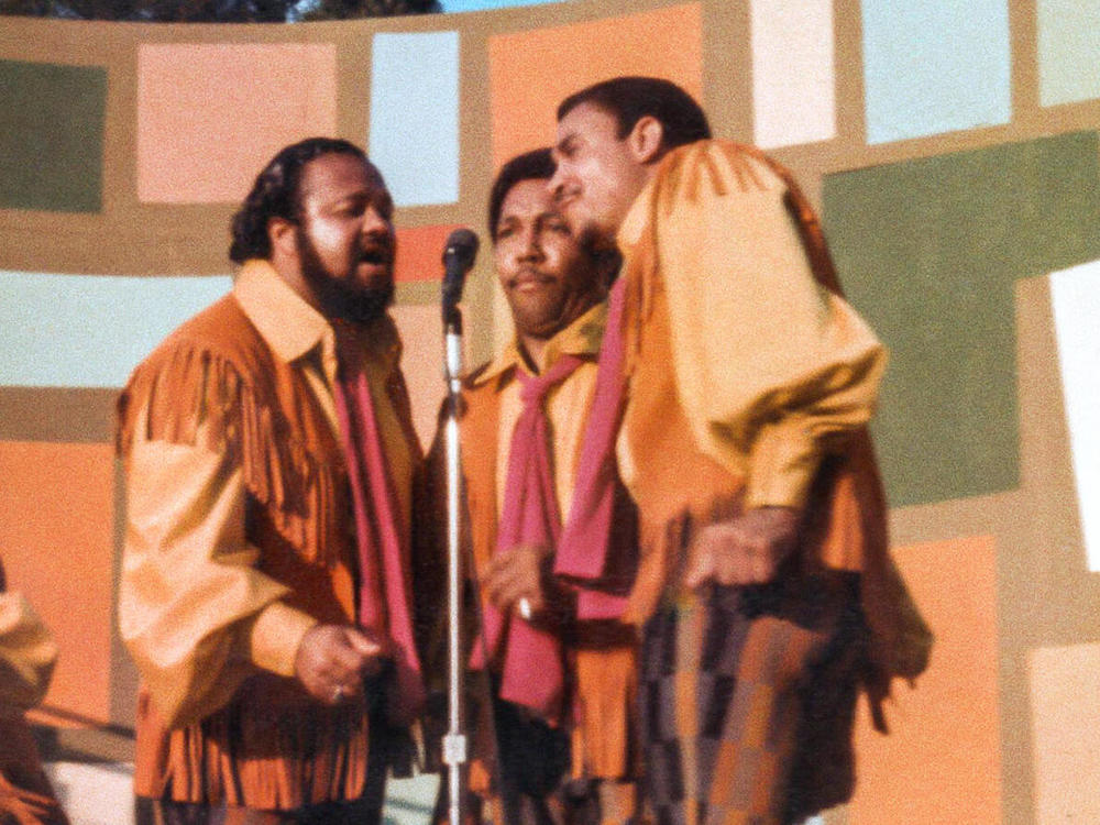 The 5th Dimension perform in Harlem's 'Summer of Soul' in Ahmir 'Questlove' Thompson's acclaimed new concert film. (Courtesy of Searchlight Pictures)