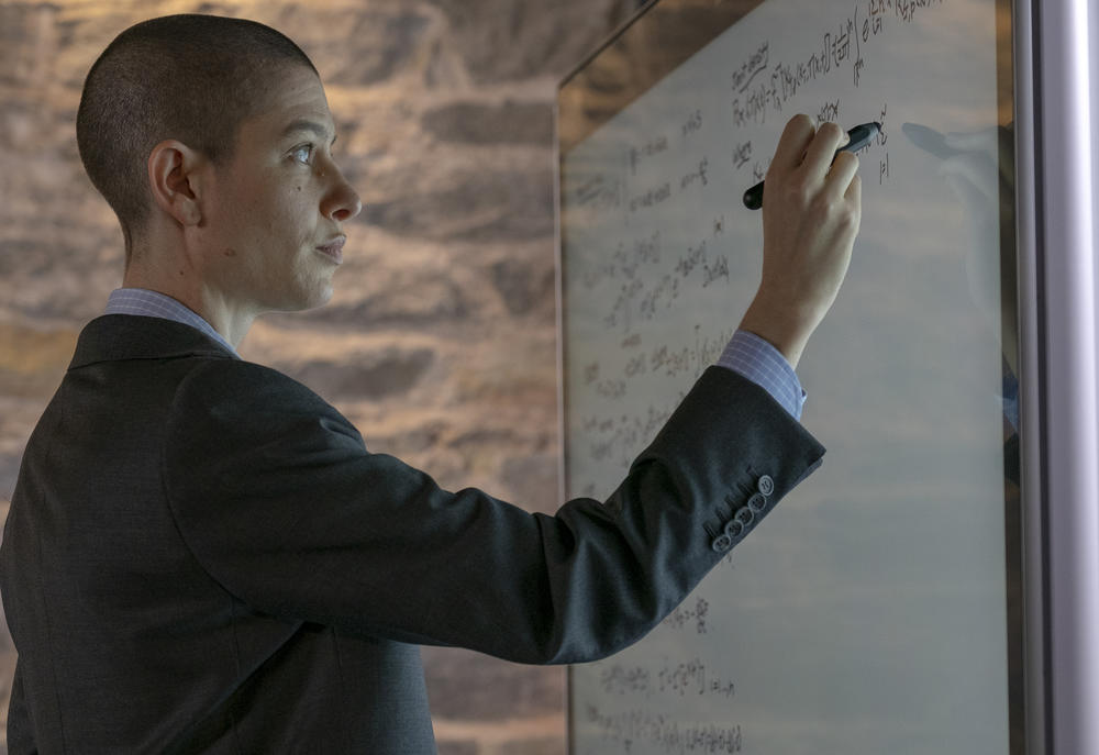 Asia Kate Dillon stars as Taylor Mason in <em>Billions.</em>