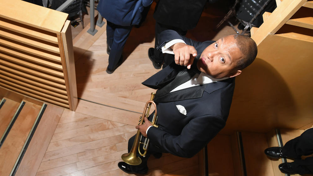 Wynton Marsalis, performing during Jazz At Lincoln Center's 30th Anniversary Gala on April 18, 2018 in New York.