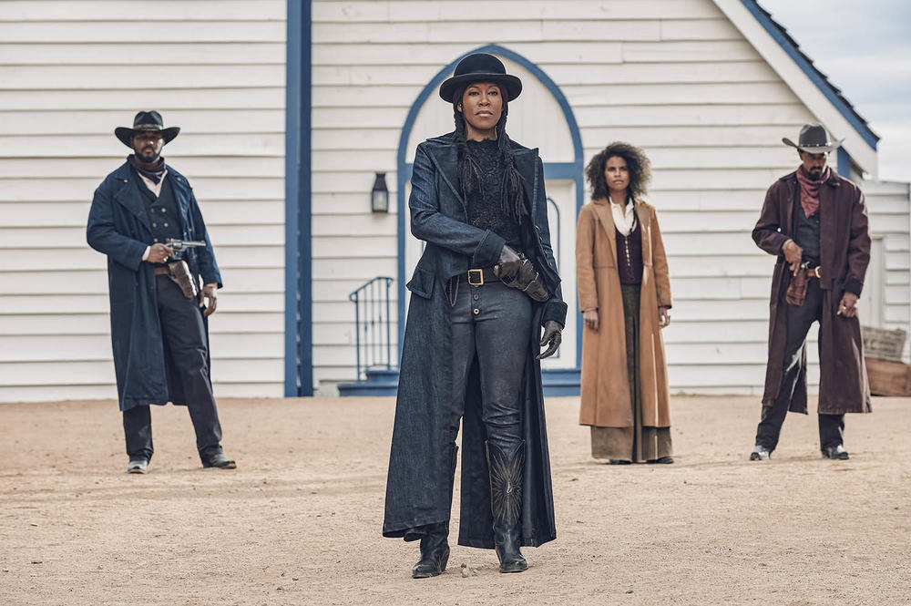 A star-studded Black cast reclaims the Western in <em>The Harder They Fall.</em>