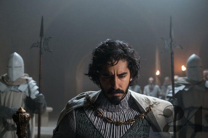 Dev Patel plays Sir Gawain, King Arthur's nephew, in <em>The Green Knight</em>.
