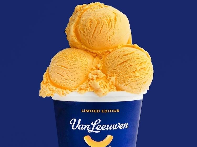Limited-edition macaroni and cheese ice cream is now available while supplies last.