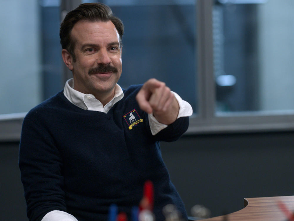 Ted Lasso (Jason Sudeikis) is back in a second season of the Emmy-nominated series, in Sudeikis' Golden-Globe-winning role.