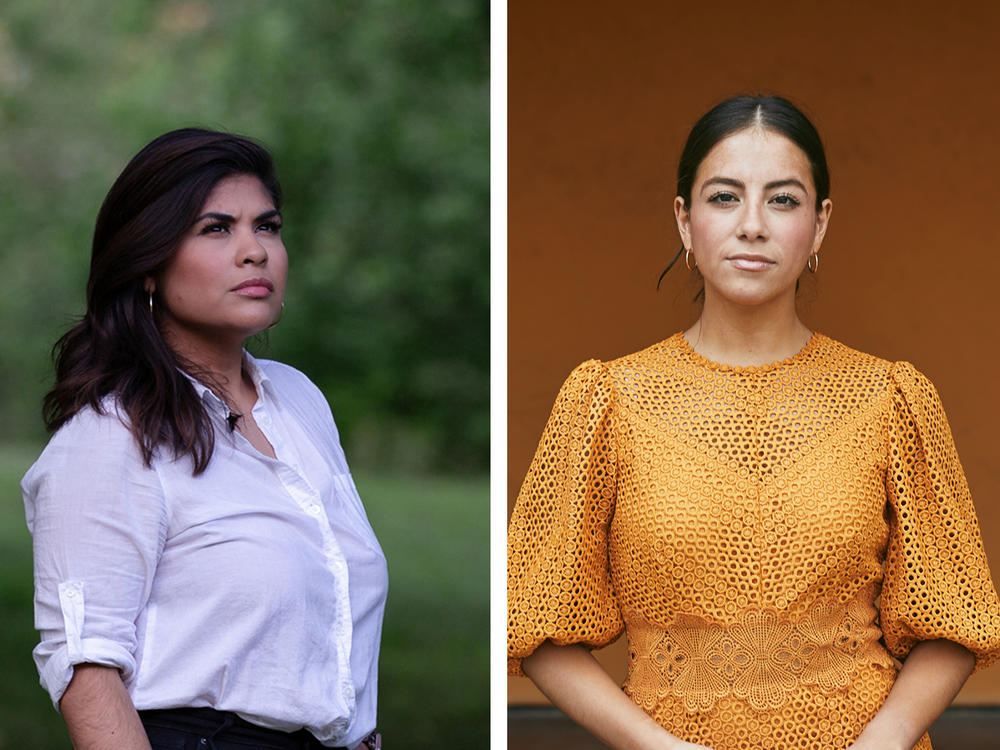 In one year, a Denver TV station ousted three Latina journalists: (from left) Kristen Aguirre left in March 2020, Lori Lizarraga left in March 2021 and Sonia Gutierrez left last November.
