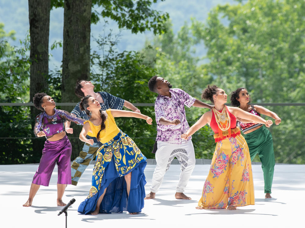 Faced with limited access to conventional stages, troupes like Contra-Tiempo are taking advantage of striking outdoor spaces at Jacob's Pillow this summer.