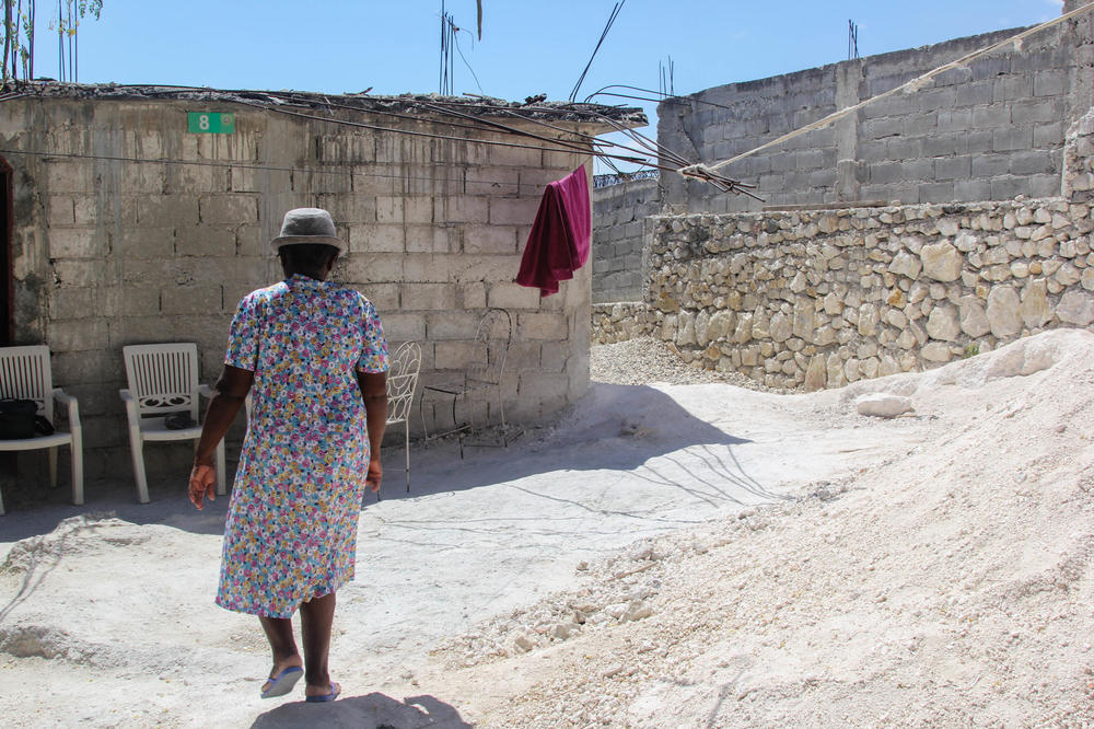 Marie René Bonet fled gang violence near her home in the Martissant neighborhood of Port-au-Prince in June and says there's no way she can return.
