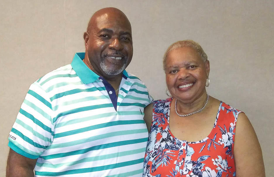 Alvy Powell, left, told his sister, Yvonne, during a StoryCorps conversation last week that he used to try to mimic 