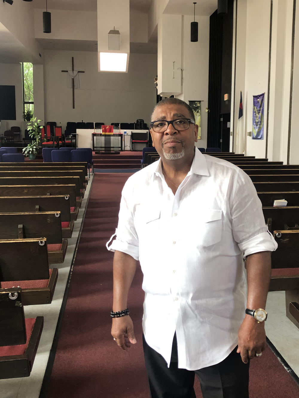 Pastor Brian Herron, of Zion Baptist Church in North Minneapolis, says people in the neighborhood want a transformed public safety system — but that includes having enough police.