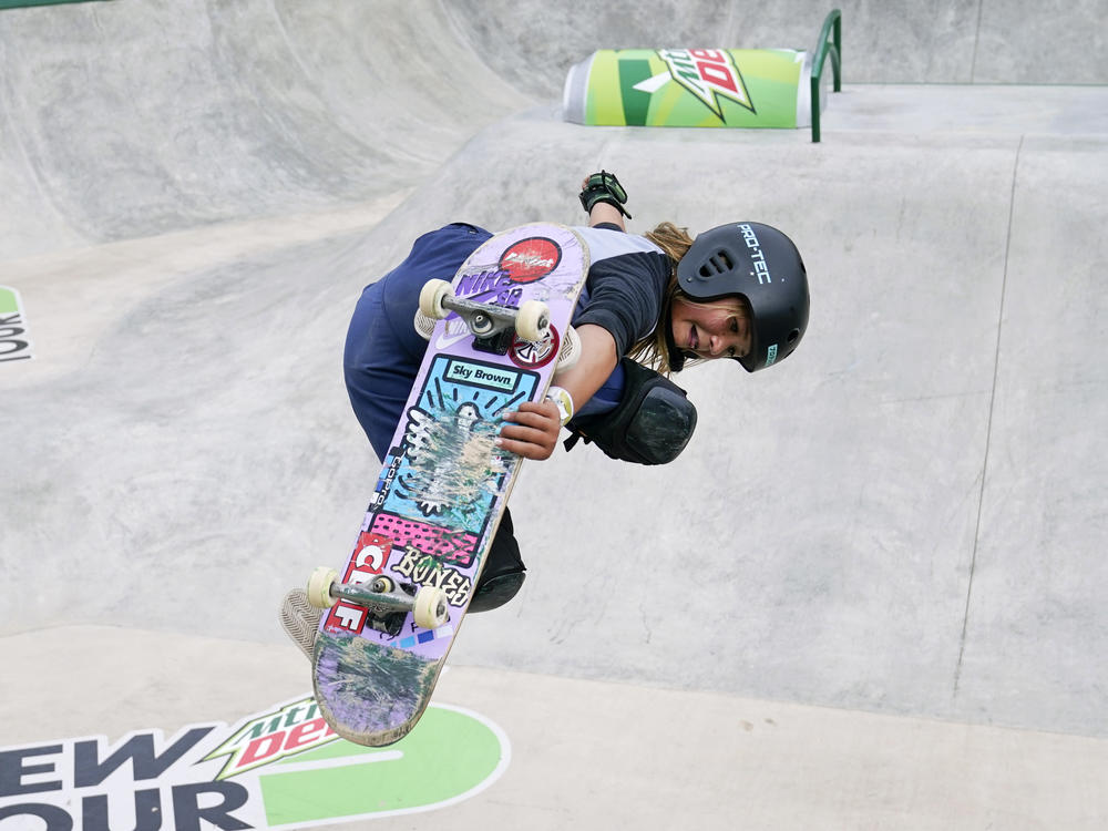 The U.K.'s Sky Brown is one of the youngest athletes who will compete at the Tokyo Olympics.