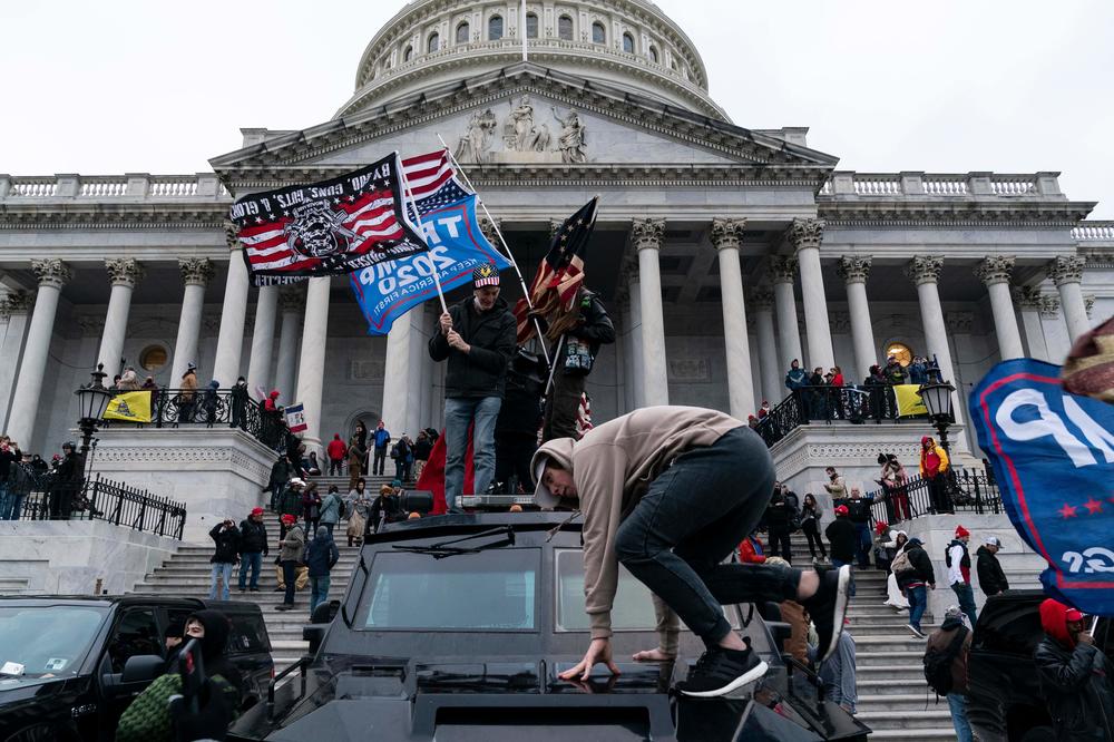 Americans watched the Capitol riot unfold on TV or the internet.