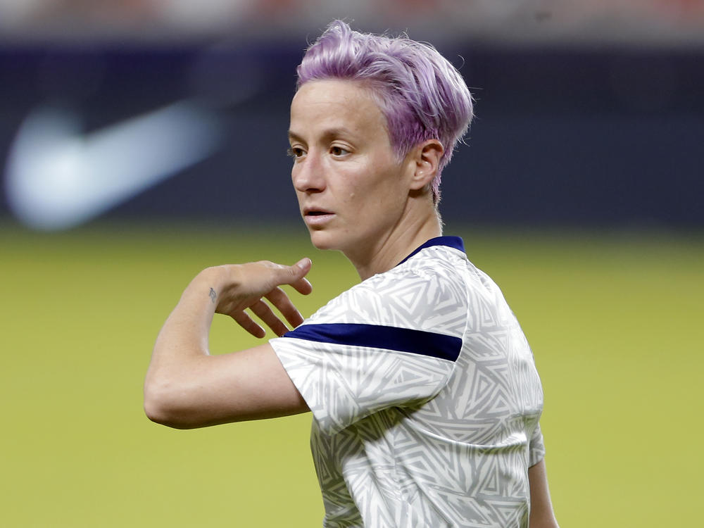 Megan Rapinoe says she uses a variety of CBD products as part of the 