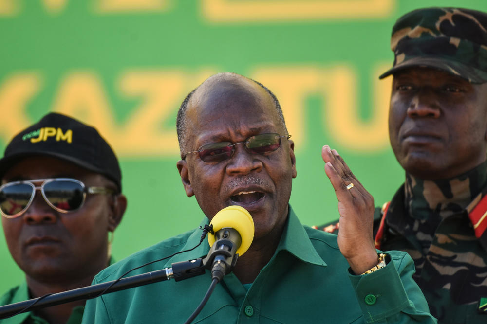 Tanzania's president, John Magufuli said on live TV early this year that 