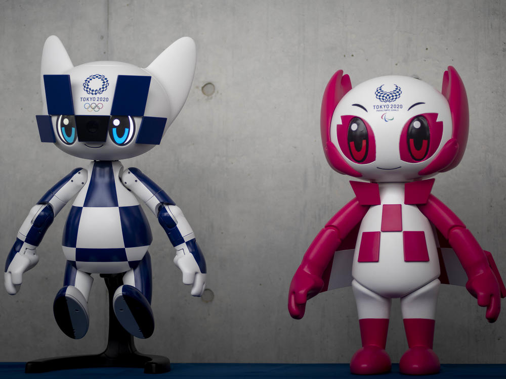 Toyota Motor Corp. designed mascot robots Miraitowa and Someity to help welcome visitors to the Tokyo 2020 Olympic and Paralympic Games.