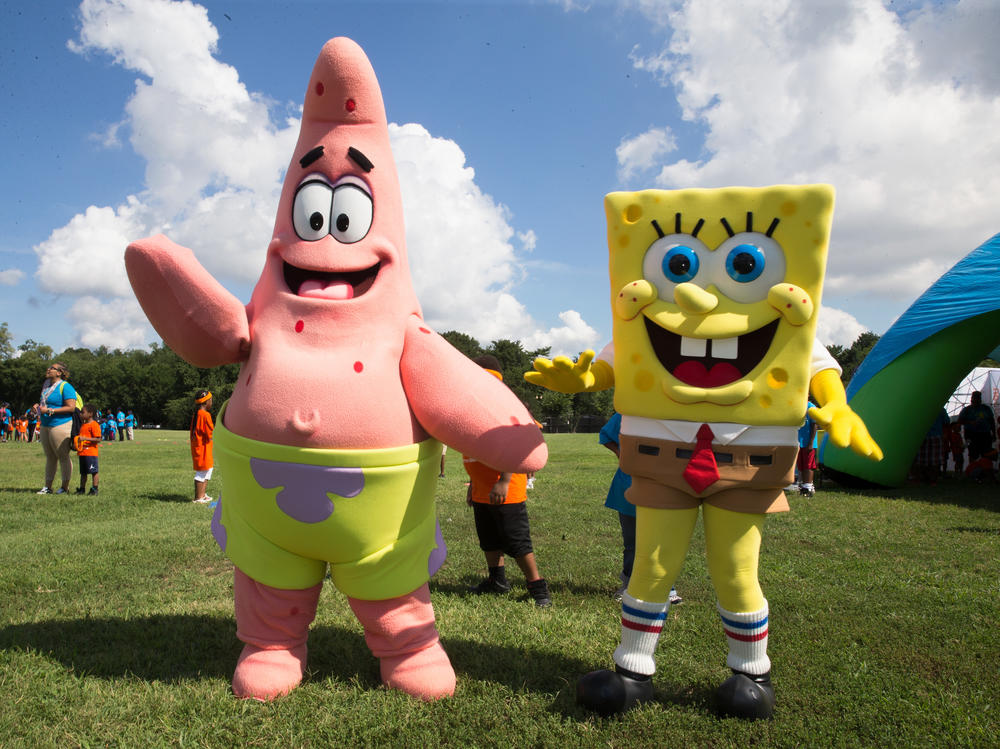 Patrick and SpongeBob are not anatomically correct starfish and sponges.