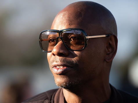 <em>Dave Chappelle: This Time This Place</em> chronicles Chappelle's efforts to entertain audiences during the pandemic with a series of outdoor shows. He's pictured above in North Charleston, S.C., on Jan. 30, 2020.