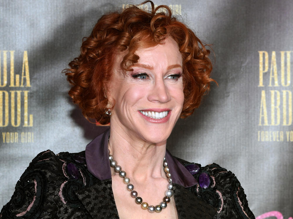 Comedian Kathy Griffin attends the official opening of Paula Abdul's Flamingo Las Vegas residency 
