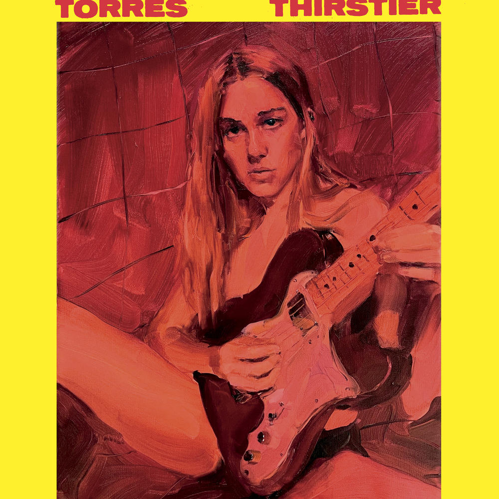 Jenna Gribbon, Mackenzie Scott's partner, painted the cover of Torres' <em>Thirstier</em>.