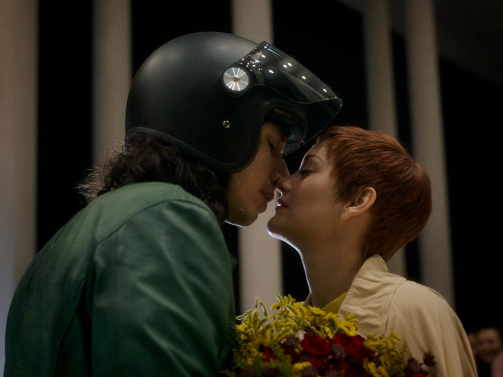 Adam Driver and Marion Cotillard play an anguished celebrity couple in <em>Annette</em>.