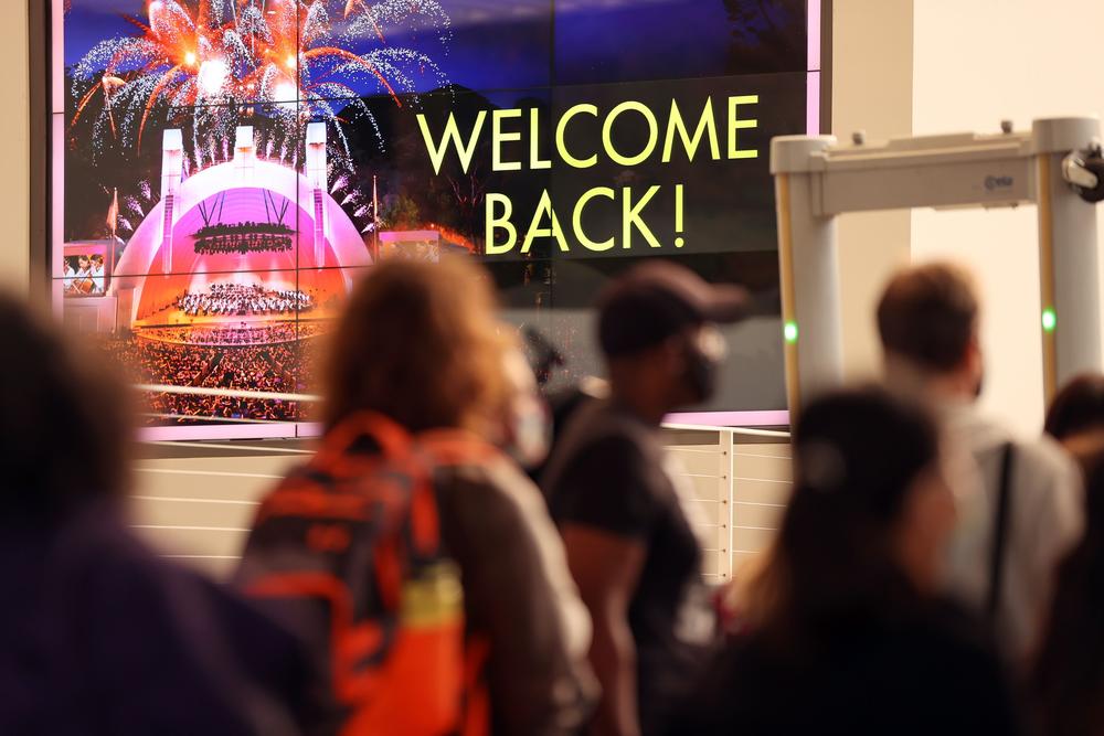 The Hollywood Bowl in Los Angeles reopens with a concert for health care workers, first responders and essential workers on May 15.