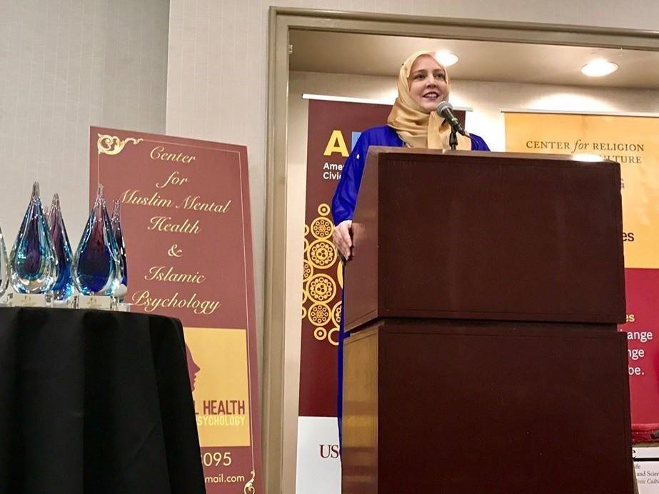 Dr. Heather Laird presents at the Defining Islamic Psychology Conference.