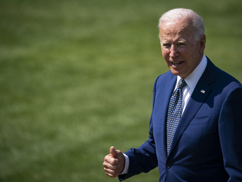 President Biden praised Team USA athletes on a video call on Saturday that included special shoutouts to gymnast Simone Biles and swimmer Katie Ledecky.