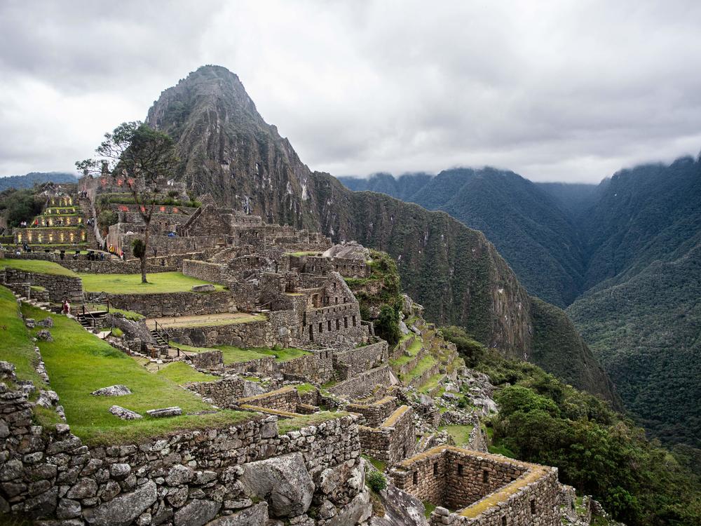 The archaeological site of Machu Picchu, in Cusco, Peru, seen during its pandemic reopening ceremony on November 1, 2020. Researchers have found new evidence of human habitation there  three decades earlier than previously believed.