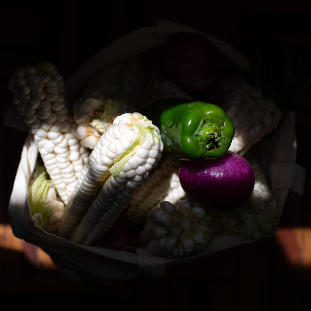 Barreto and her family receive weekly donations of vegetables and grains from charity groups. Before the pandemic, the family had a balanced diet, she says they could buy meat and fish on a daily basis. Now that's a once-a-week treat.