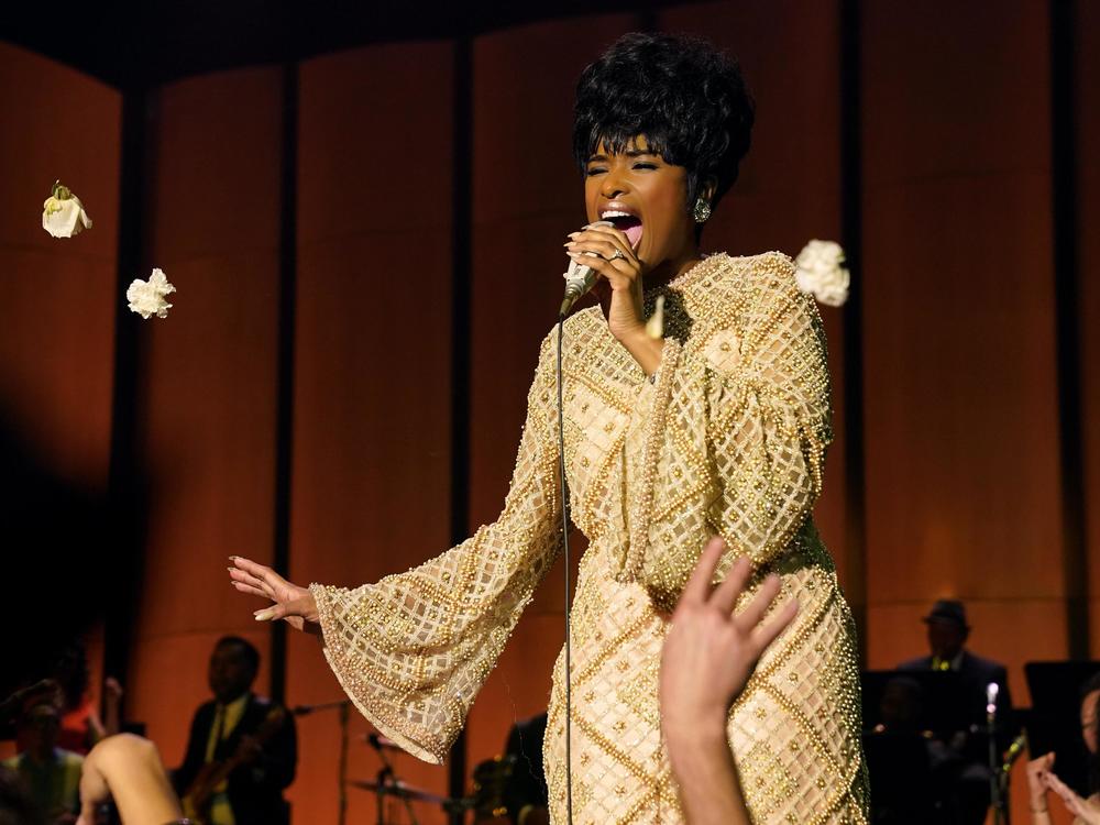 Jennifer Hudson doesn't try to mimic Aretha Franklin so much as channel her spirit. Franklin was heavily involved in the development of <em>Respect</em> up until her death in 2018, and she reportedly handpicked Hudson to star in it.