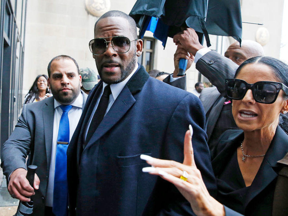 R. Kelly, arriving for a court hearing in Chicago in May 2019.