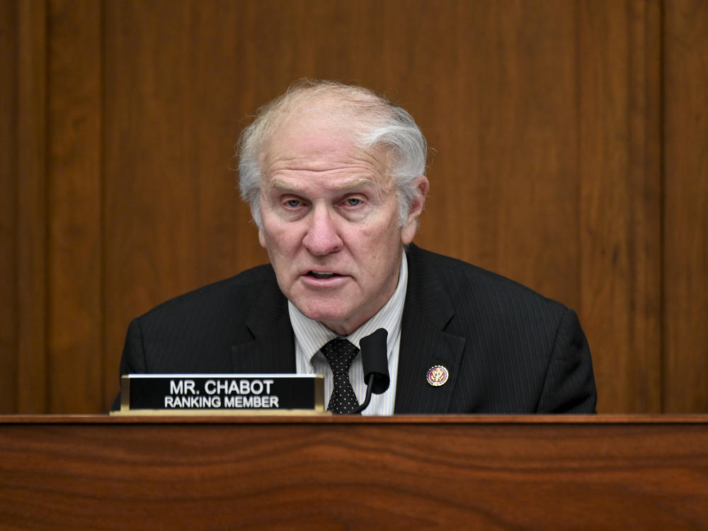 Republican Rep. Steve Chabot of Ohio, here during a July 2020 hearing, is a member of the House Foreign Affairs Committee.