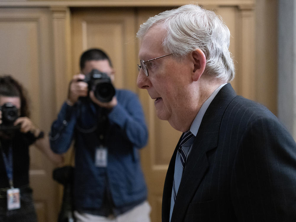 McConnell, shown here last week, calls the exit from Afghanistan a 