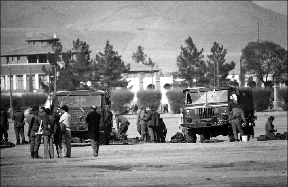 The Soviet army in Kabul, Afghanistan, on Dec. 31, 1979.