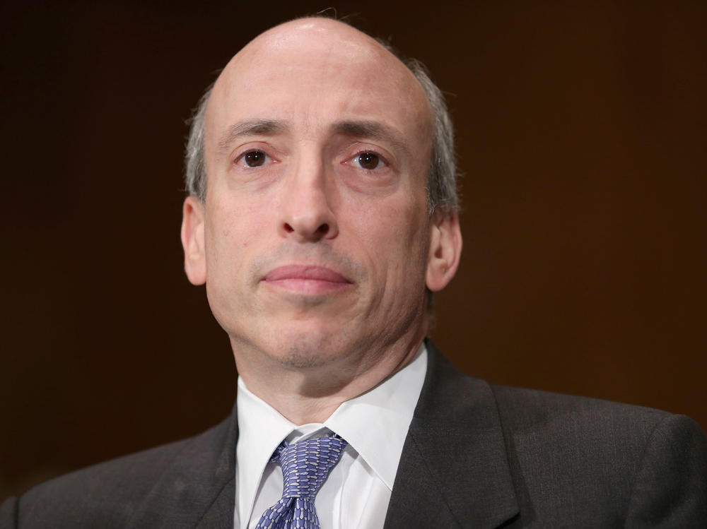 Then-Commodity Futures Trading Commission Chairman Gary Gensler testifies before the Senate Banking, Housing and Urban Affairs Committee on Capitol Hill on July 30, 2013 in Washington, D.C. Gensler is now chairman of the Securities and Exchange Commission.