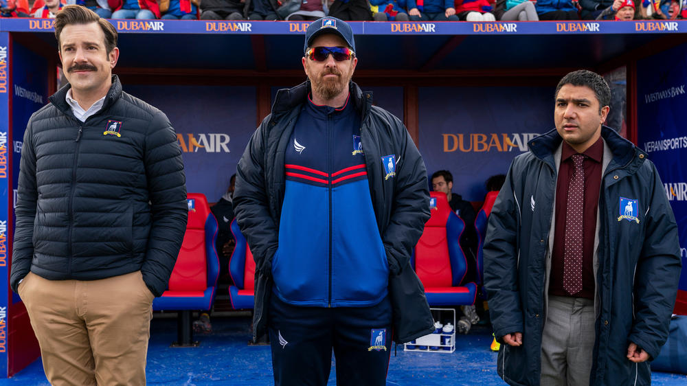 This coaching staff (Jason Sudeikis, Brendan Hunt, Nick Mohammed) is about to see a big change.