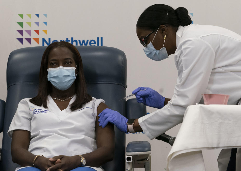On Dec. 14, Sandra Lindsay, an intensive care nurse at Long Island Jewish Medical Center in the Queens borough of New York City, became the first person in the U.S. to receive the Pfizer COVID-19 vaccine after the Food and Drug Administration  authorized it for emergency use.