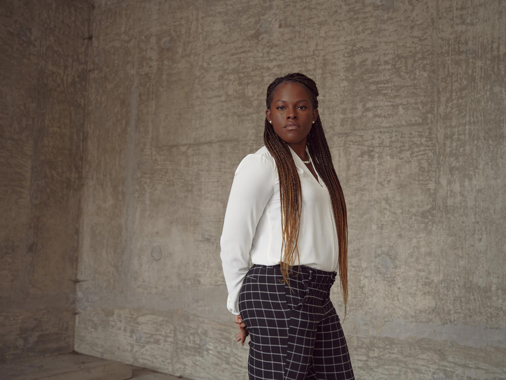 Crystal Ellington, a Black Army veteran, says she was disciplined for returning to base late after a flight delay, while white service members were given a pass for tardiness.