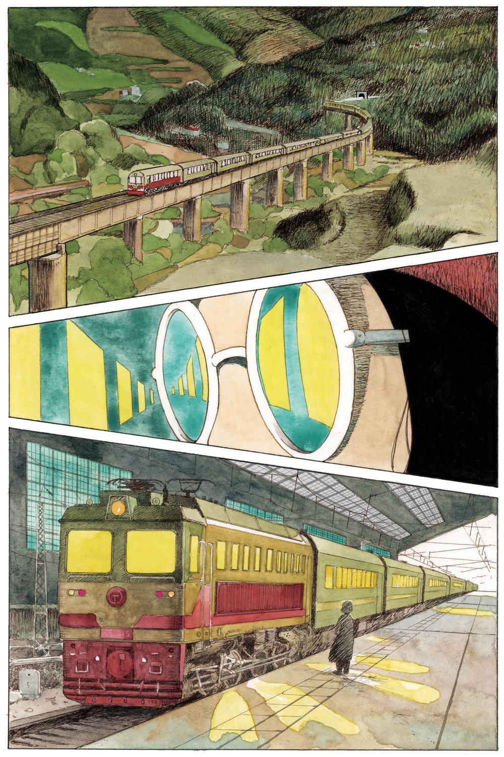 From <em>Night Bus</em>, by Zuo Ma
