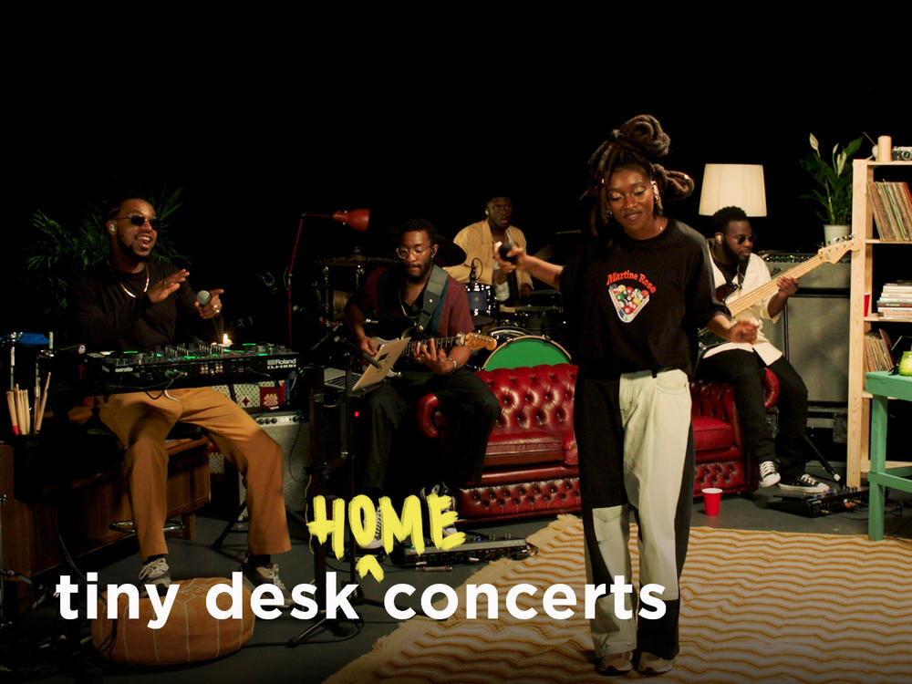 Little Simz performs a Tiny Desk (home) concert.
