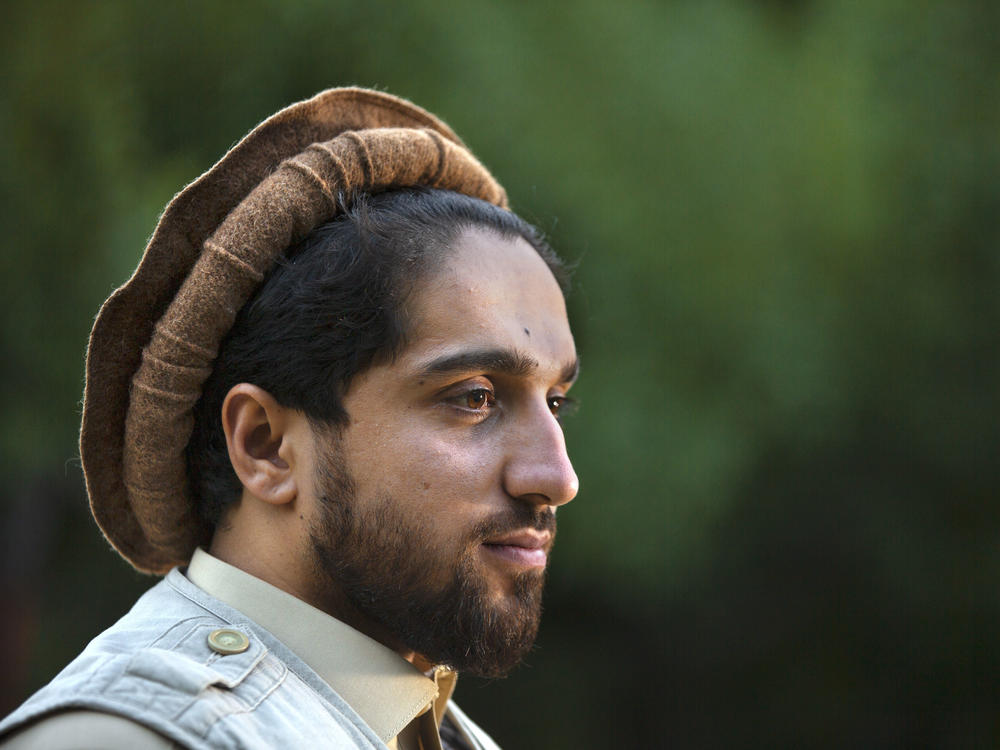 The U.K.-educated Ahmad Massoud (shown here in 2019) is the son of legendary commander Ahmad Shah Massoud and, like his father, is amassing resistance forces in Panjshir province.