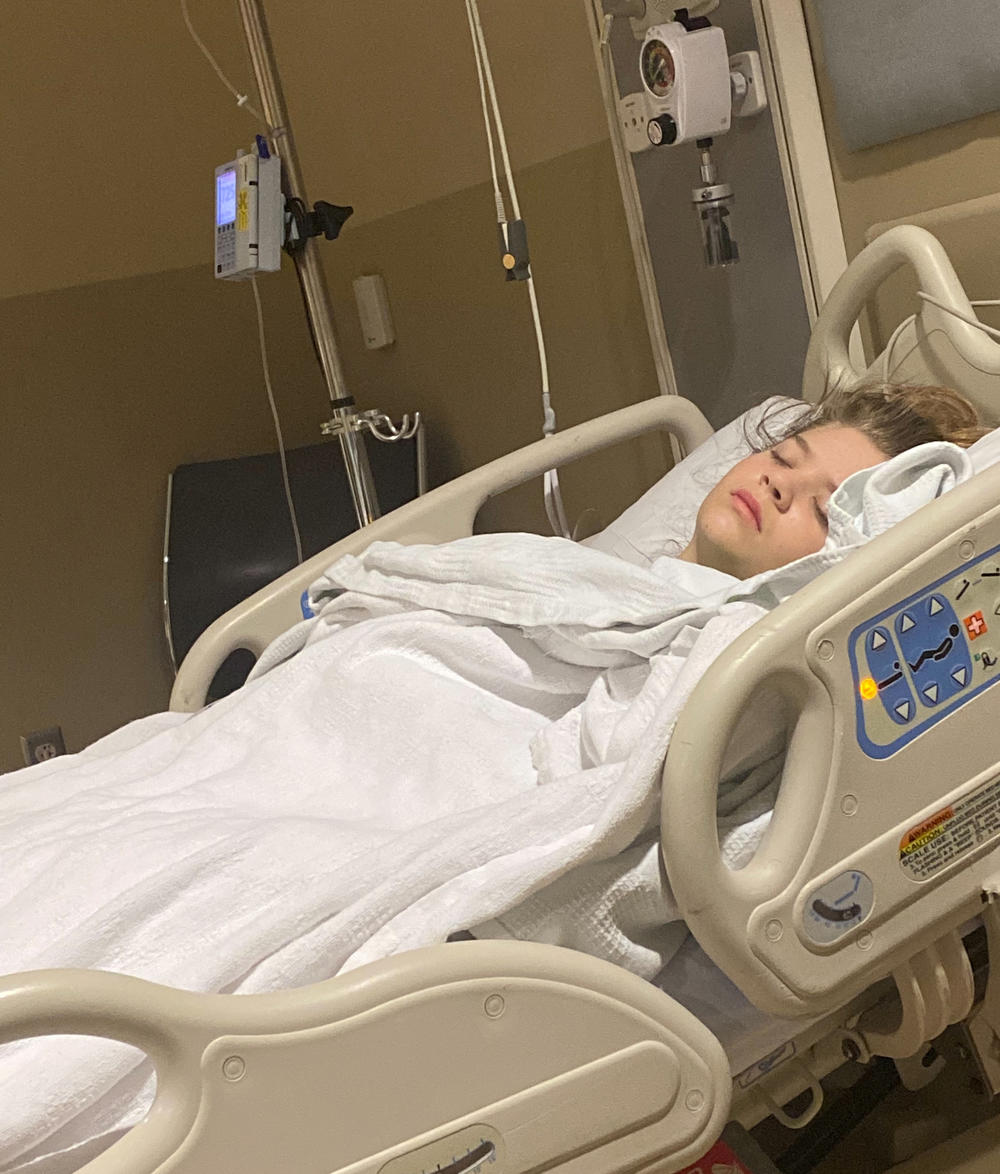 In January, Allie was hospitalized with multisystem inflammatory syndrome in children. The condition appears to affect children two to eight weeks after an asymptomatic or mild coronavirus infection.
