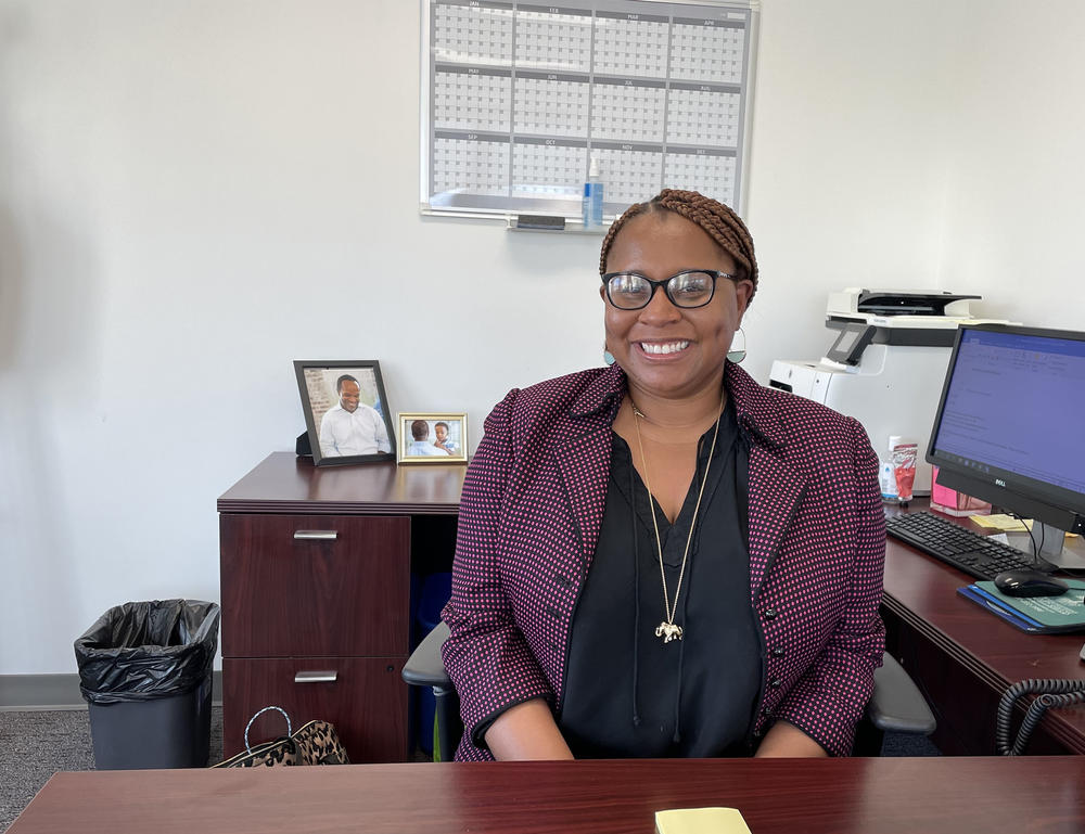 Dorcas Young Griffin's office oversees the emergency rental assistance program for Shelby County, Tenn.