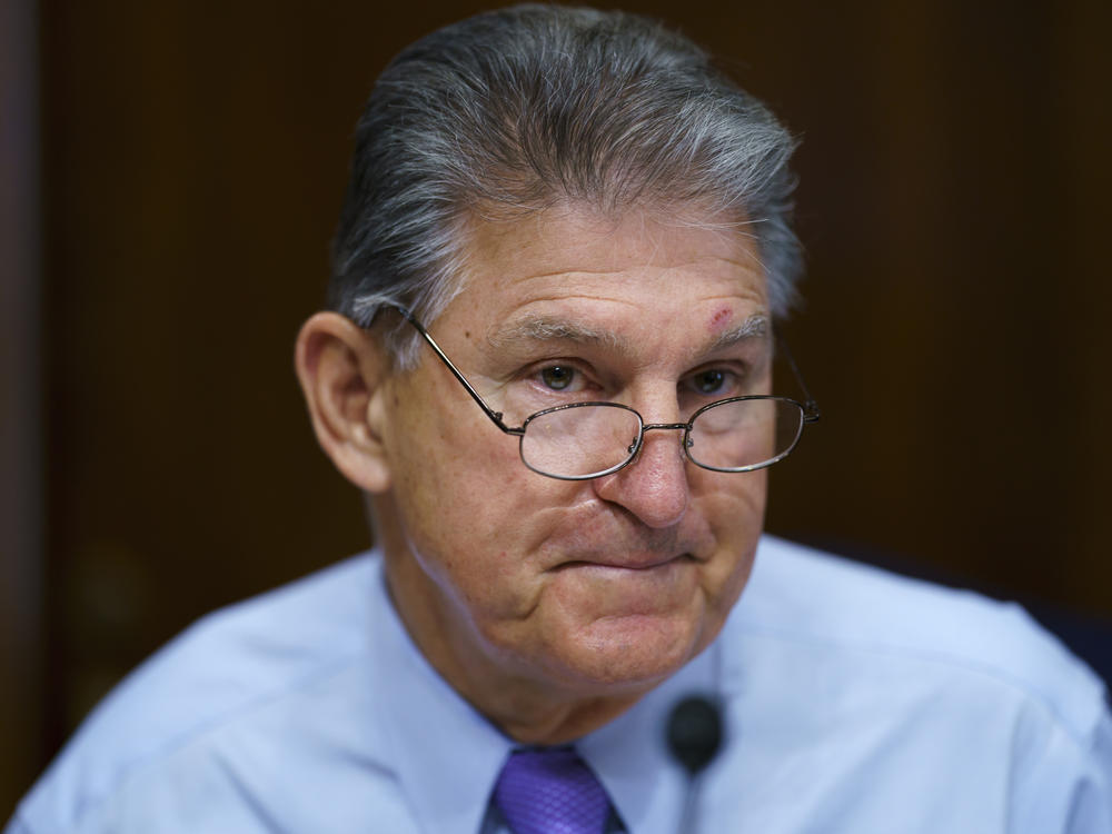 Sen. Joe Manchin, D-W.Va., has called on Democrats to pause the effort to push through a $3.5 trillion budget.