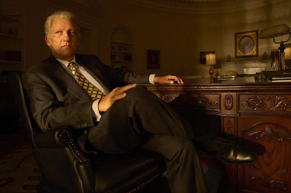 Clive Owen as Bill Clinton.