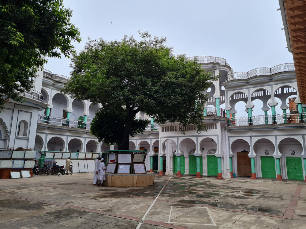 Buildings on the campus of the Darul Uloom seminary in Deoband, India.