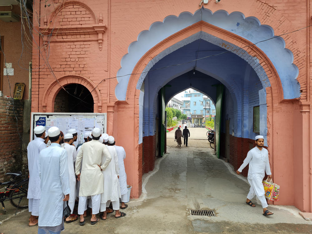 The main entrance to the campus of the Darul Uloom seminary in Deoband, India, where the Deobandi strain of Islam was founded in the 19th century. Among its more recent adherents are the Taliban.