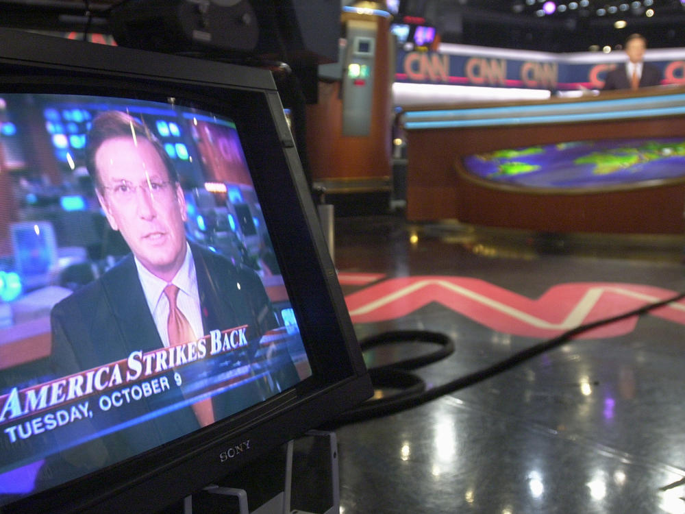 Aaron Brown appears on CNN October 9, 2001.
