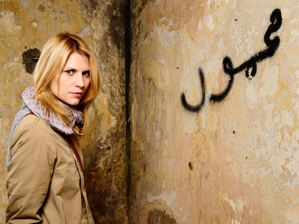 Claire Danes as CIA agent Carrie Mathison on Showtime's Homeland.