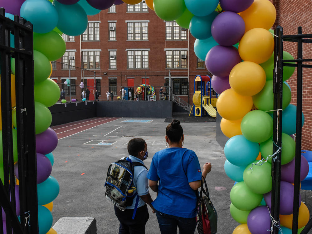 For the first time since the beginning of the Covid-19 pandemic, all of New York City's public school students are expected to return to classes in person today.