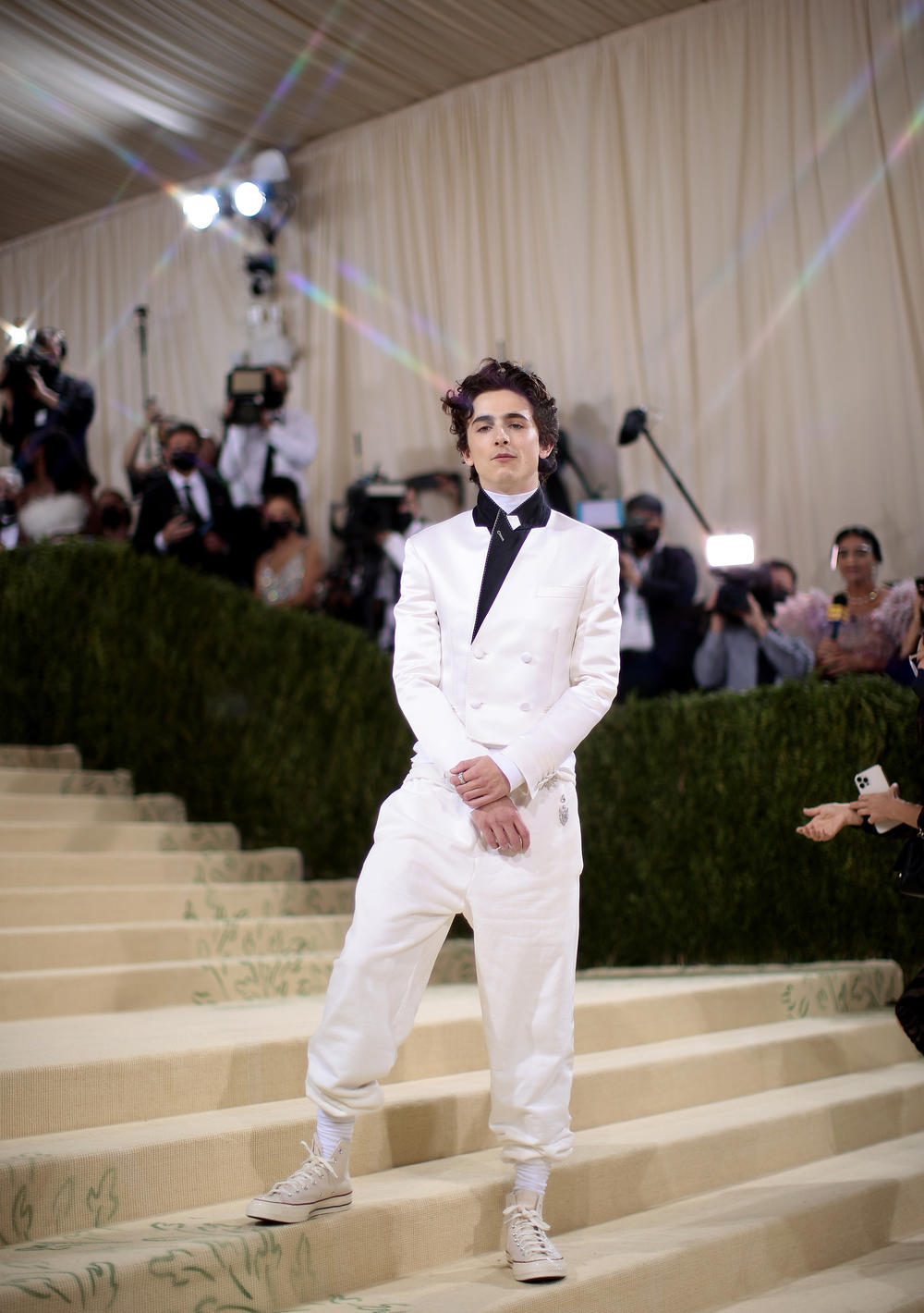 These Chucks were made for walking: Timothée Chalamet <a href=