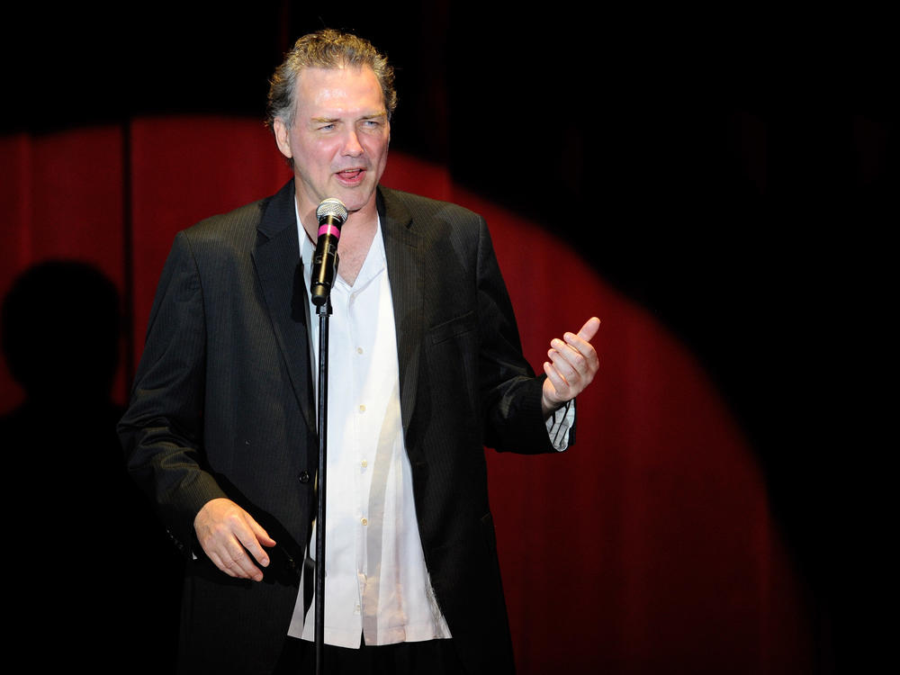 Norm Macdonald performs at the Orleans Hotel & Casino in Las Vegas in 2011. The Canadian comedian and actor died this week, nearly a decade after being diagnosed with cancer.